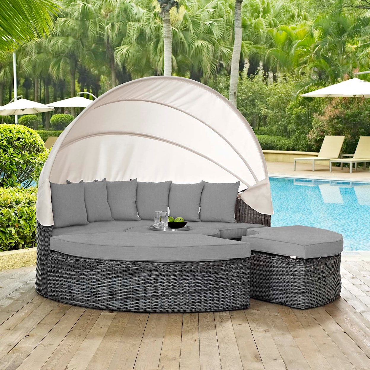 Modway Summon Outdoor Canopy Daybed