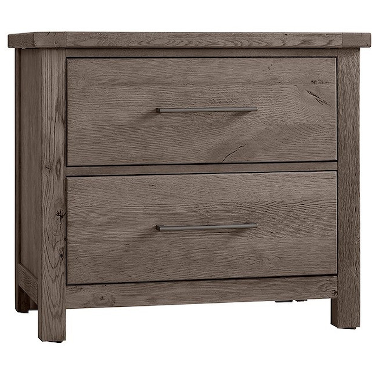 Carolina Bedroom Dovetail Bedroom 2-Drawer Nightstand