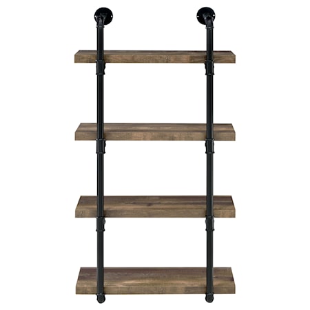 Elmcrest 24-inch 4-shelf Wall Bookshelf