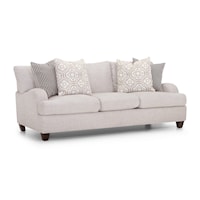 Transitional Sofa with English Arm