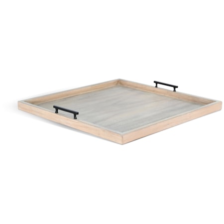 Square Tessa Ottoman Tray