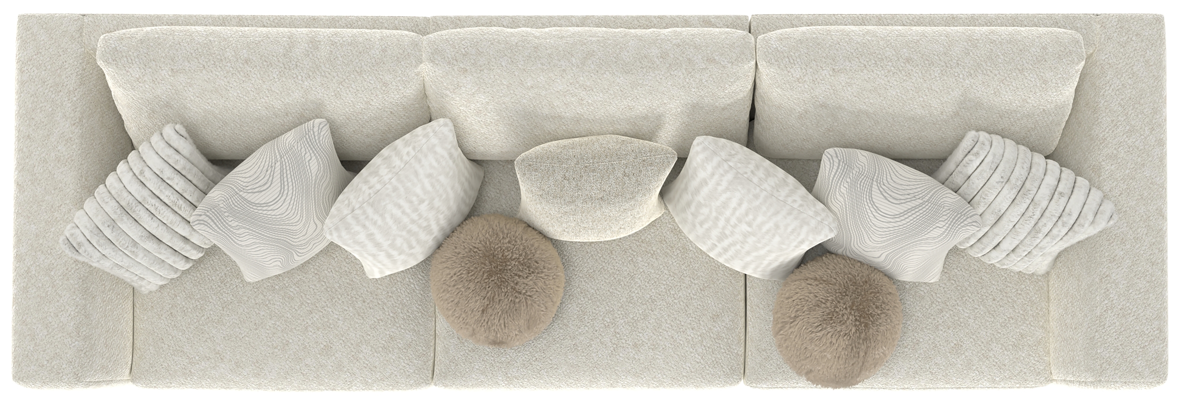 Jackson Furniture Jazzy 3-Piece Modular Sofa