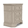 Riverside Furniture Kensington 3-Drawer Nightstand with Dual USB Ports