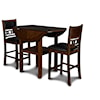 New Classic Gia 3-Piece Counter Table and Chair Set