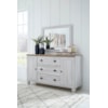 Signature Design by Ashley Furniture Haven Bay Dresser & Mirror