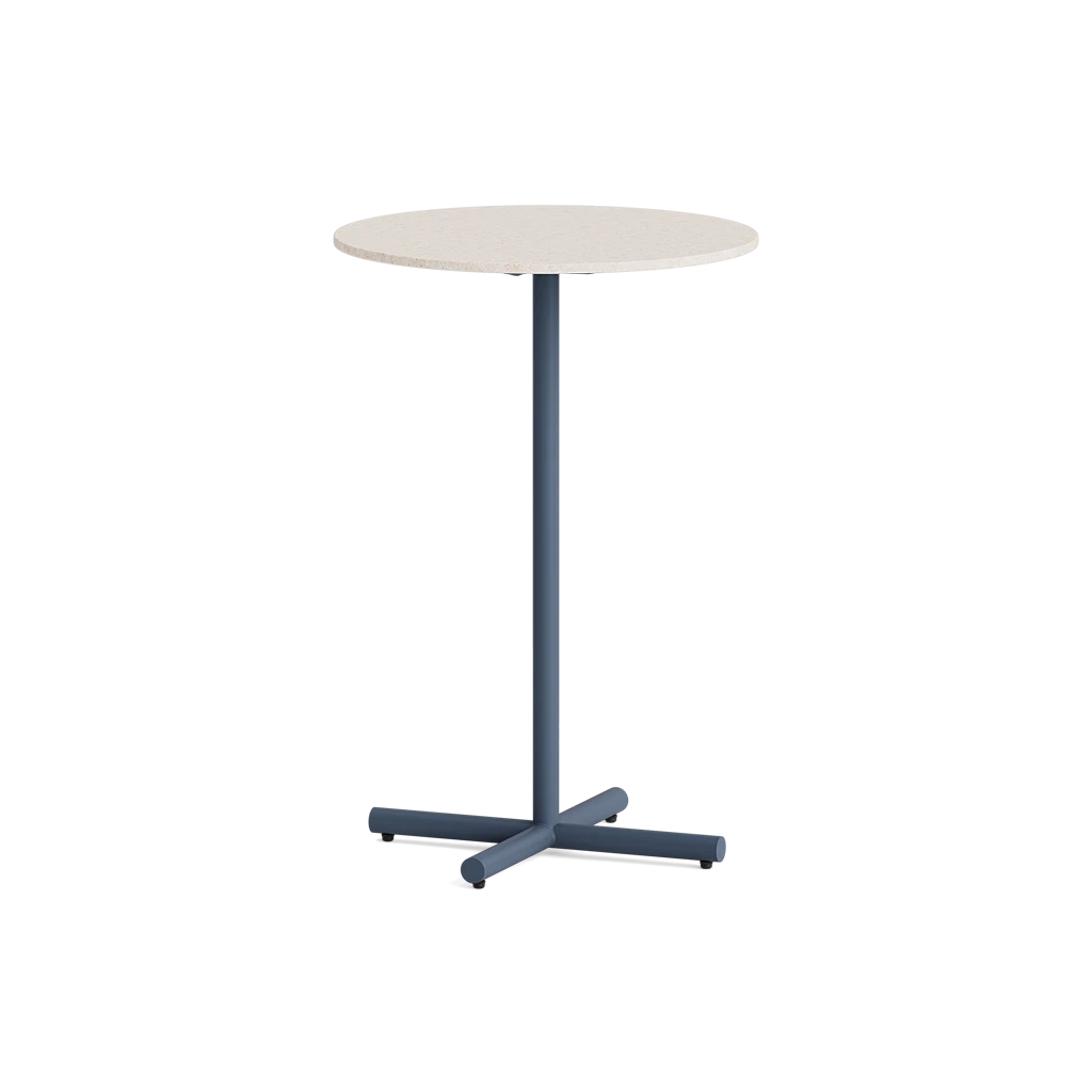 20" Round Stone-Top Wine Table