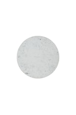 VFM Signature Rowan Contemporary Rowan Round Marble Dining Table 42" - White