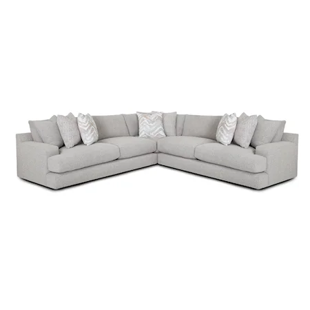 3-Piece Sectional Sofa 