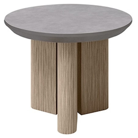 Round End Table