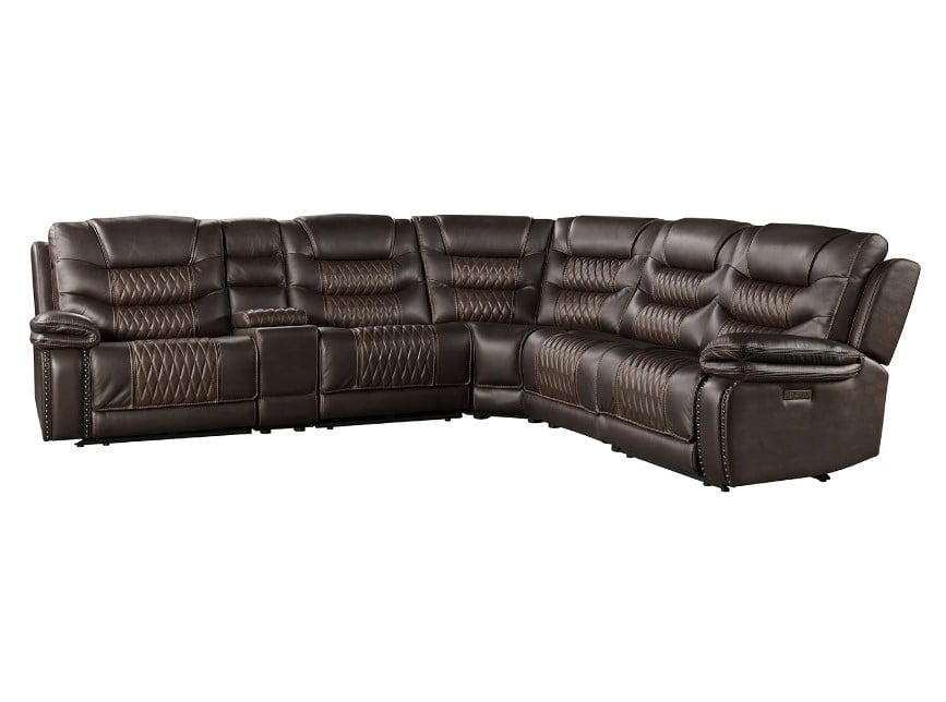 Dual-Power L-Shaped Sectional