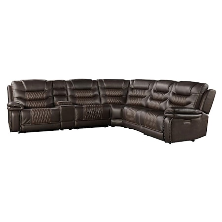 Dual-Power L-Shaped Sectional