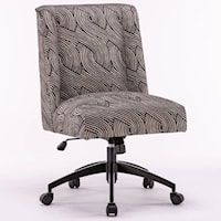 Contemporary Fabric Desk Chair