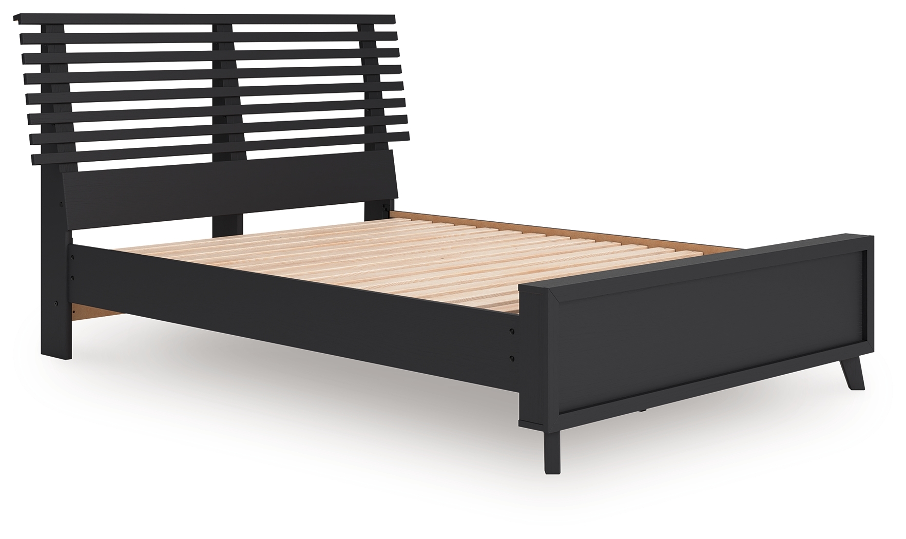Full Slat Panel Bed