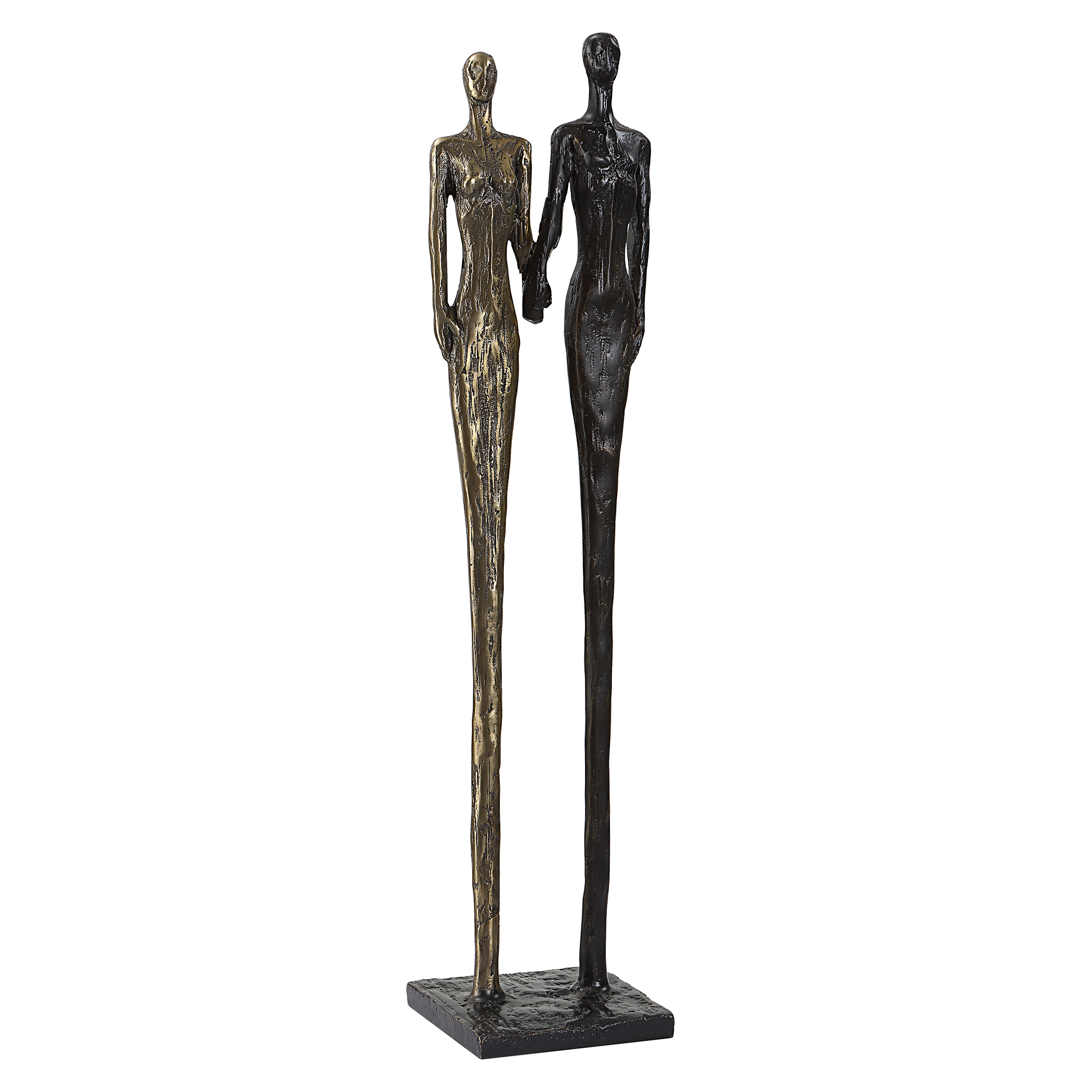 Uttermost Two's Two's Company Cast Iron Sculpture