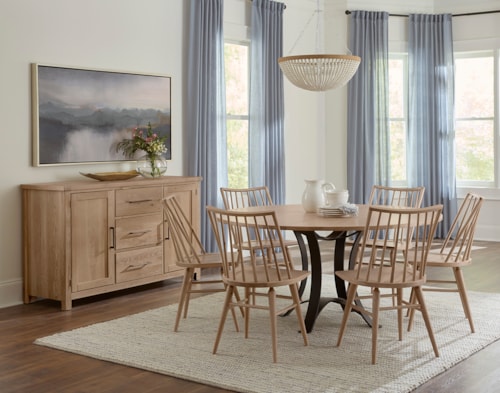 Rustic 8-Piece Dining Set