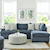 Behold Home 3140 Tampa Contemporary Indigo Sectional Sofa with Chaise