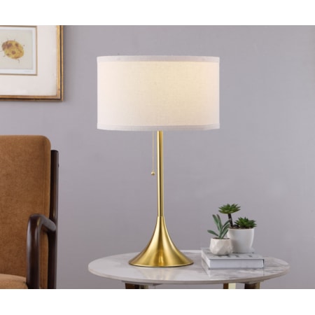 Elmira 24-inch Drum Shade Table Lamp