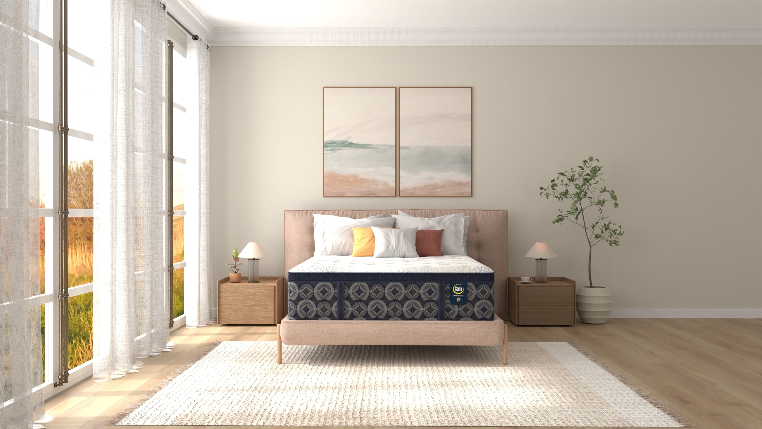 King Synergy Firm Eurotop Mattress