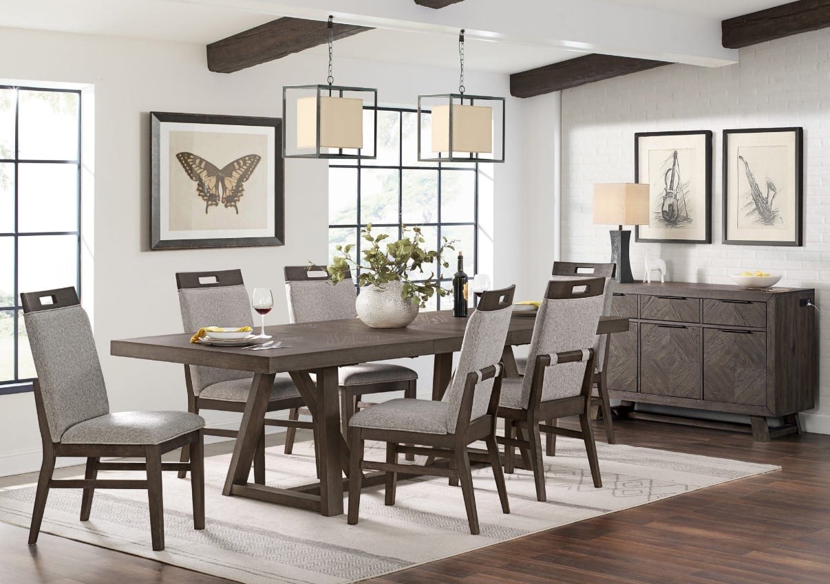 Hill creek black 2024 dining set