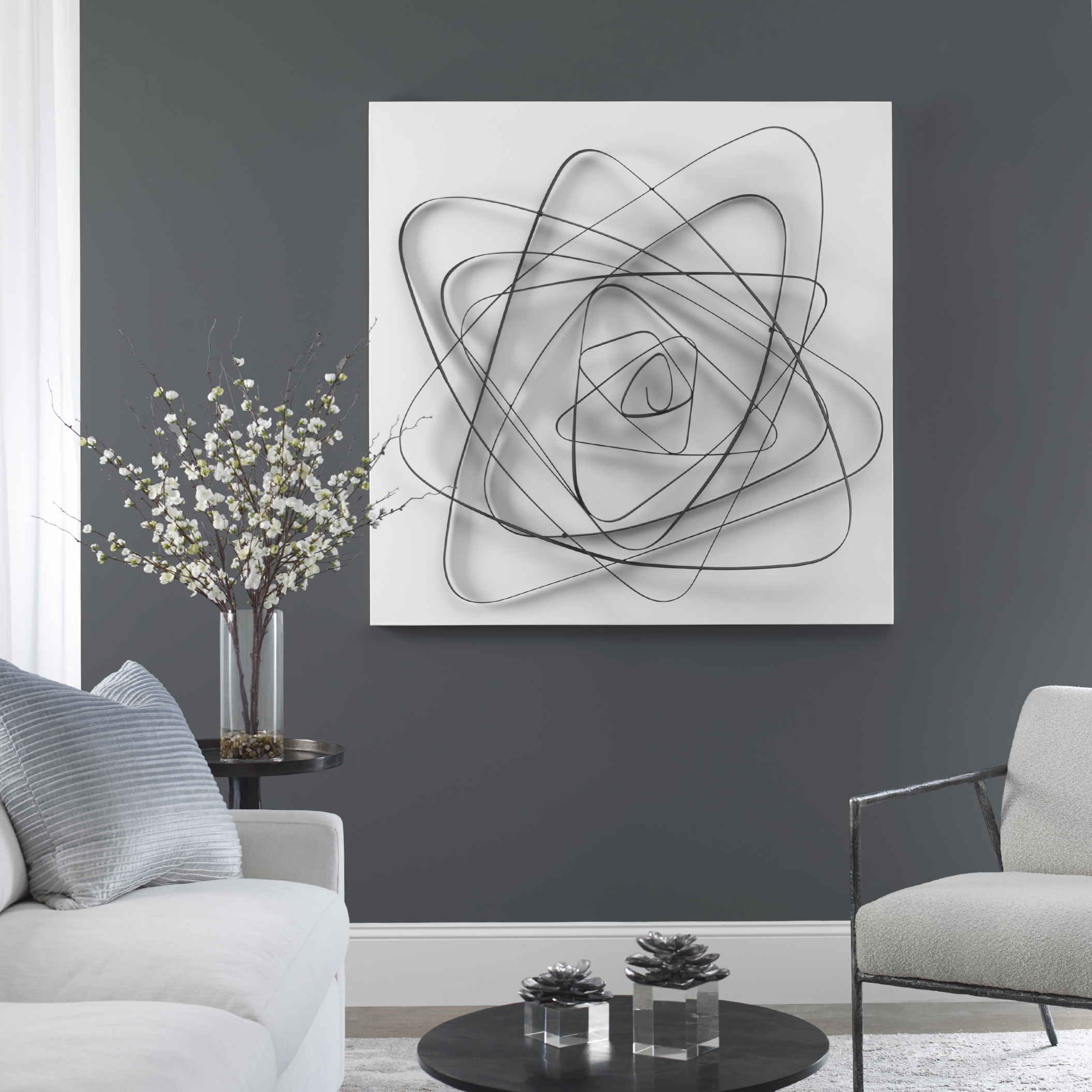 Uttermost Nucleus Nucleus Metal Modern Wall Decor