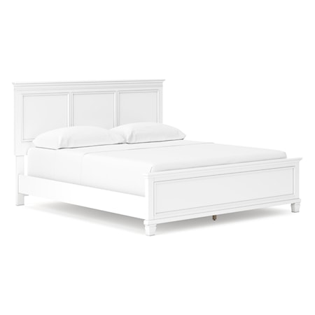 California King Panel Bed