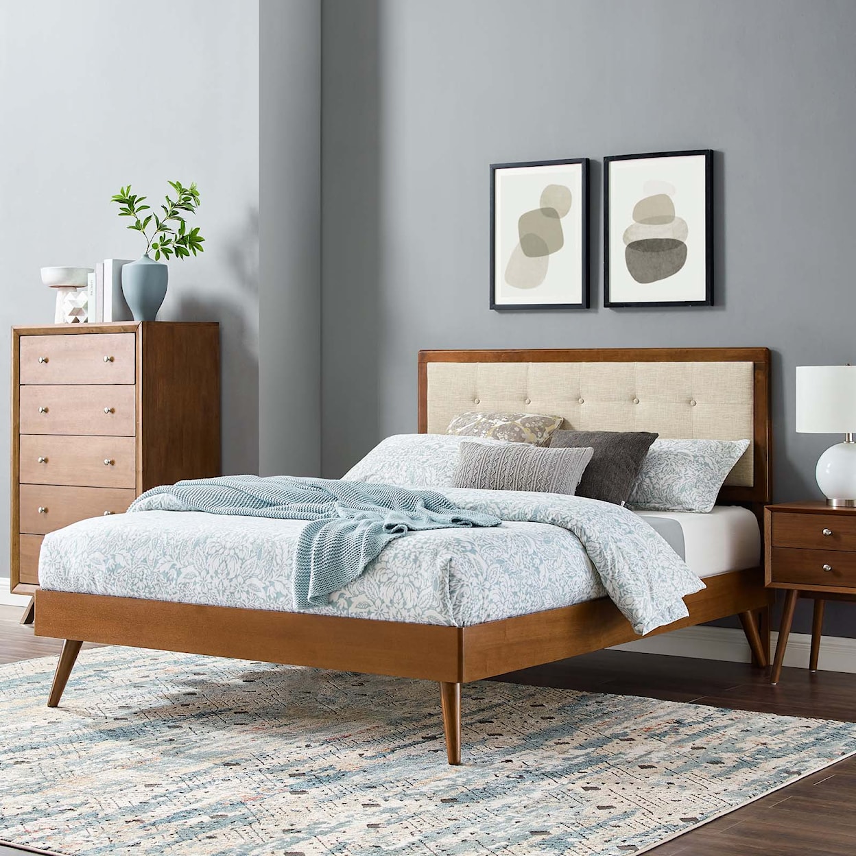 Modway Willow Queen Platform Bed