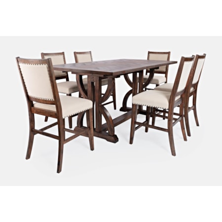 7-Piece Counter Table and Chair Set