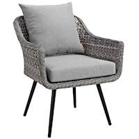 Outdoor Patio Wicker Rattan Armchair