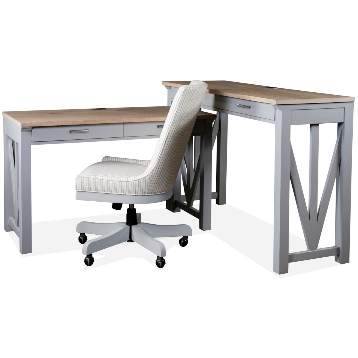 Riverside Furniture Osborne Two-Piece Desk Group