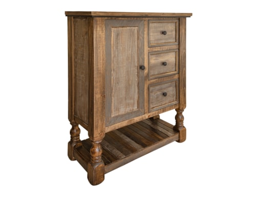 Rustic 3-Drawer Chest