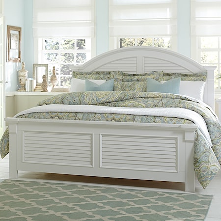 King Panel Bed