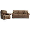 Ashley Furniture Signature Design Larkinhurst Sofa and Recliner