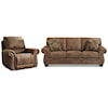 Signature Design by Ashley Furniture Larkinhurst Sofa and Recliner