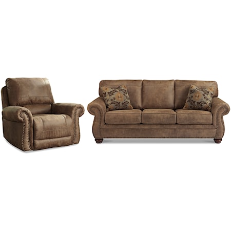 Sofa and Recliner