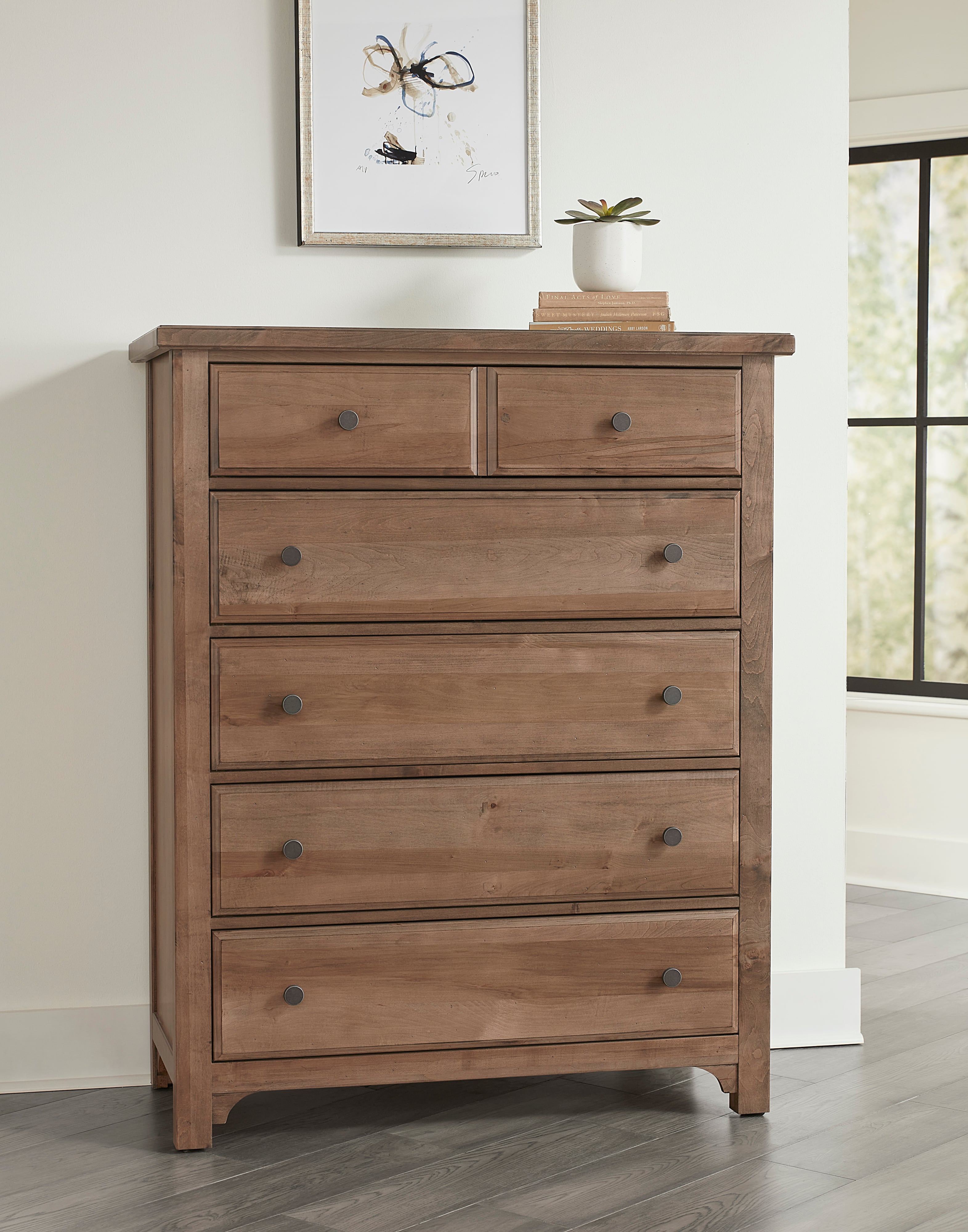 Vaughan-Bassett Cool Farmhouse 5-Drawer Chest