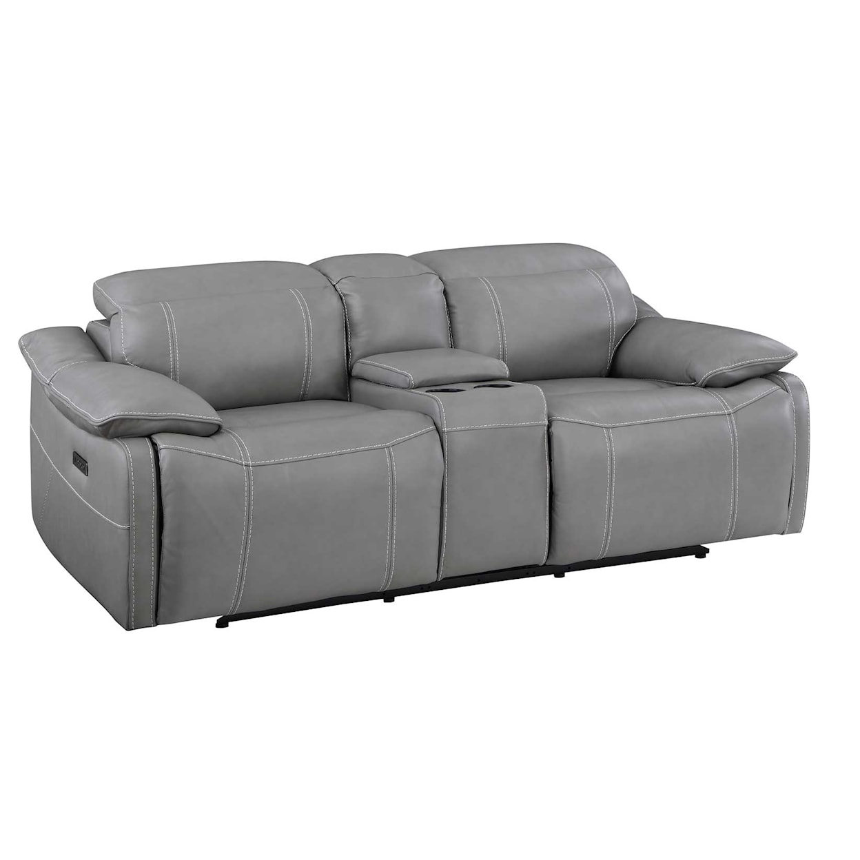 Prime Alpine Power Reclining Console Loveseat