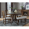 Magnussen Home Bay Creek Dining 5-Piece Dining Set with Bench
