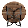 Moe's Home Collection Bent Bent Round Dining Table 54" Smoked