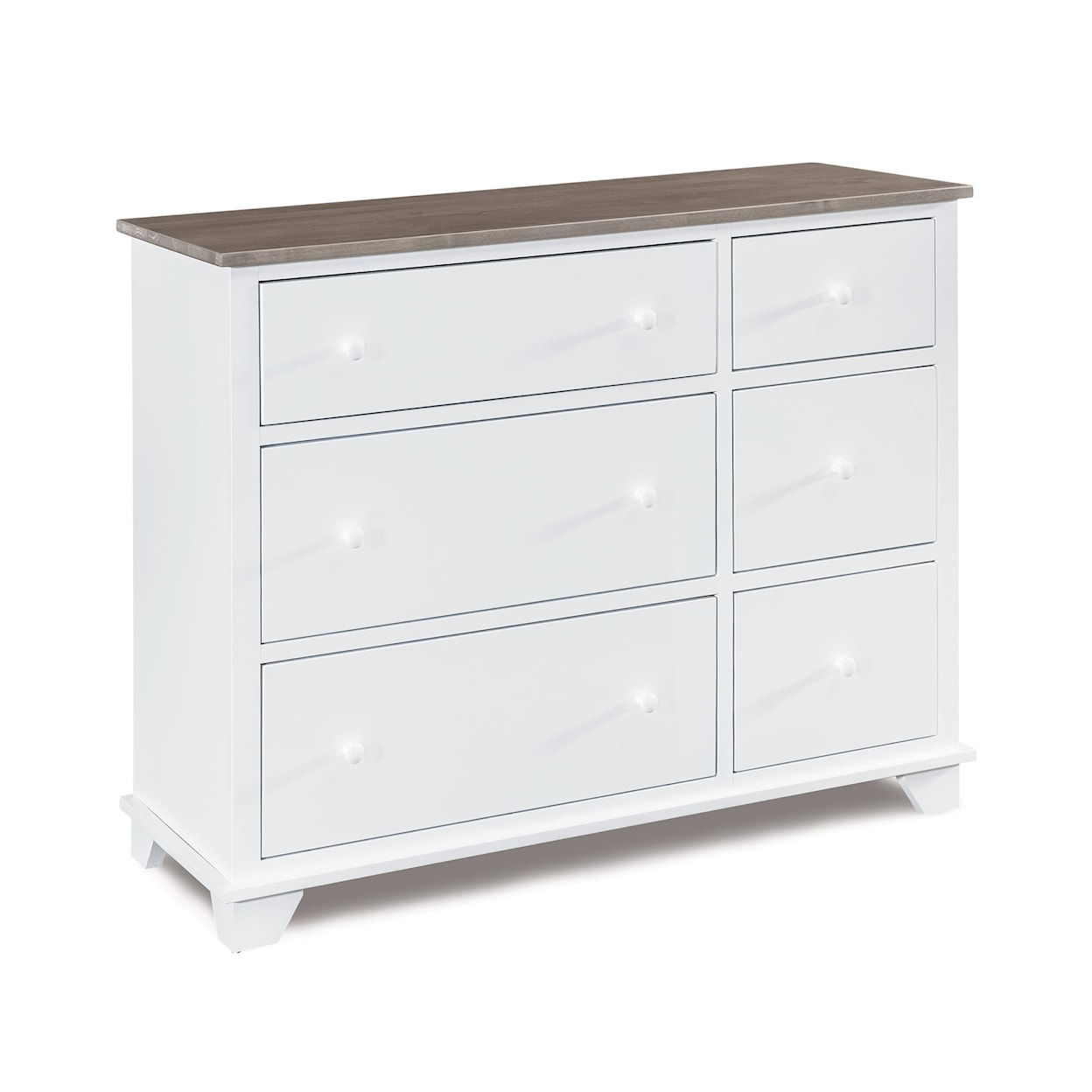 Archbold Furniture Portland 6-Drawer Combo Dresser