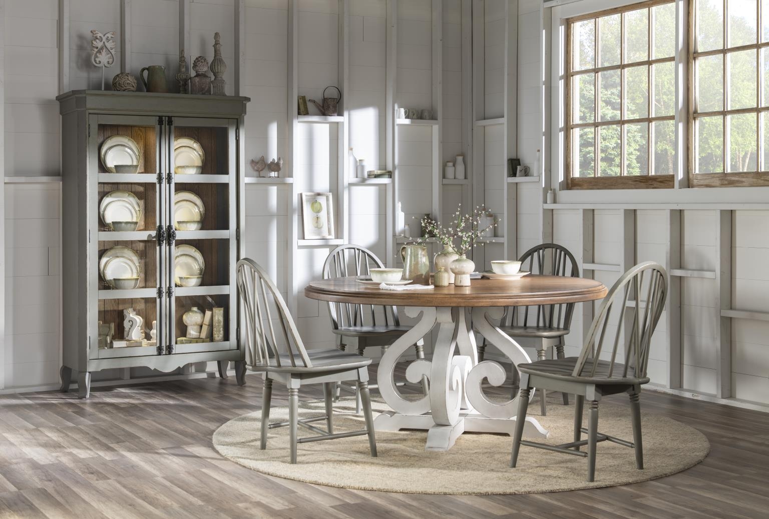 Legacy Classic Vintage Market Round Dining Table