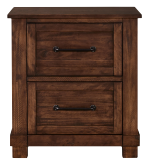 A-America Sun Valley Nightstand with USB Charging