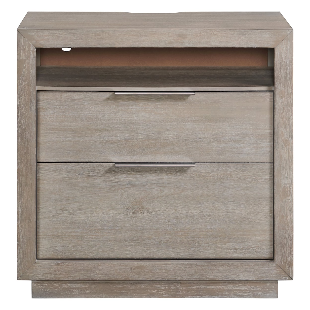 Elements International Arches ARCHES WHITE OAK NIGHTSTAND |