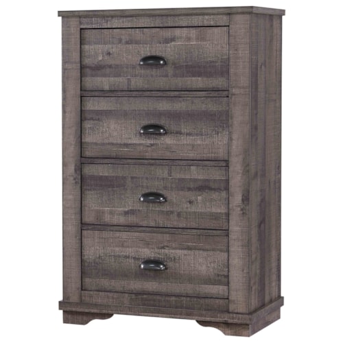 Transitional 5-Drawer Chest
