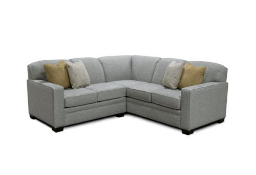 Contemporary 2-Piece L-Shaped Sectional Sofa
