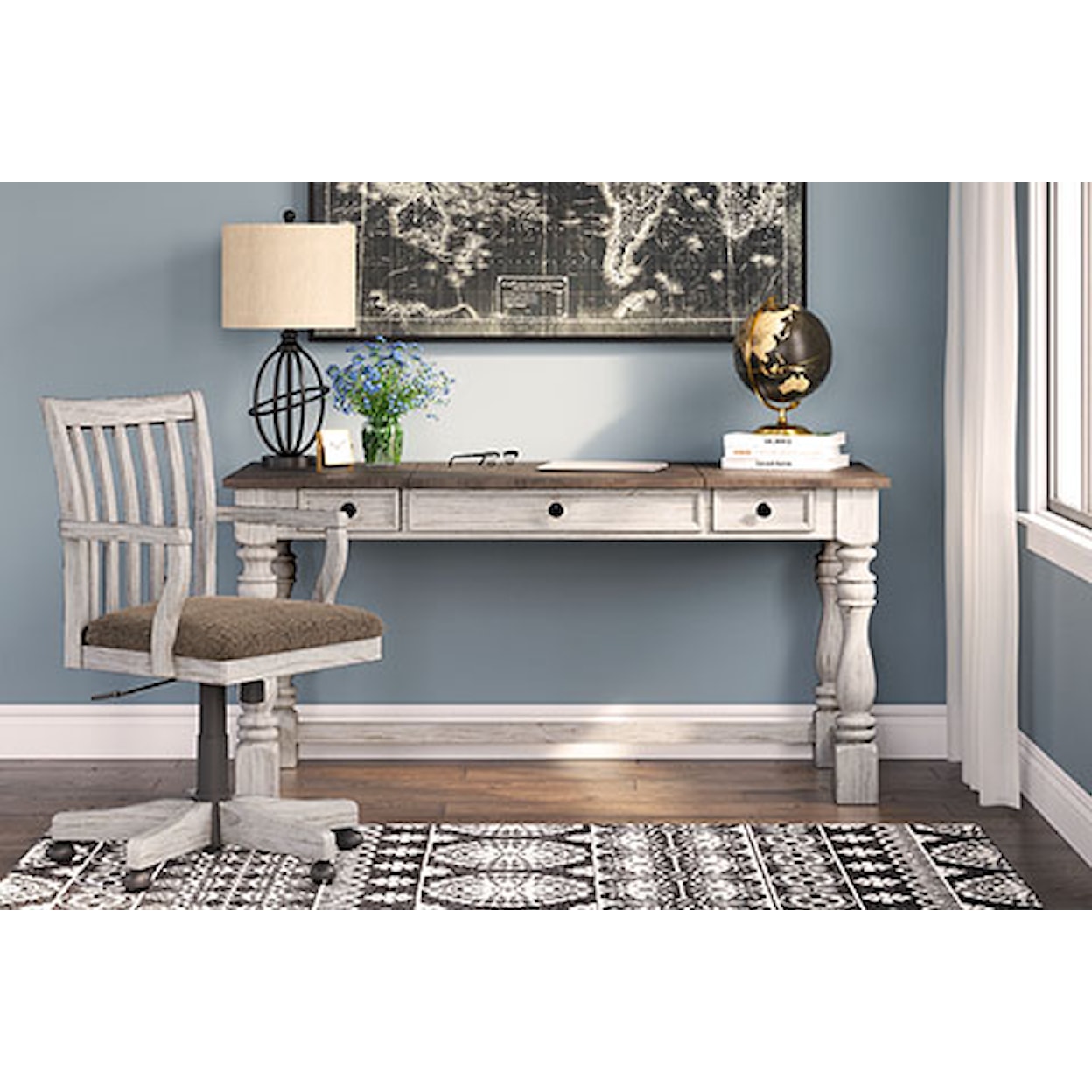 Signature Design by Ashley Havalance Home Office Desk