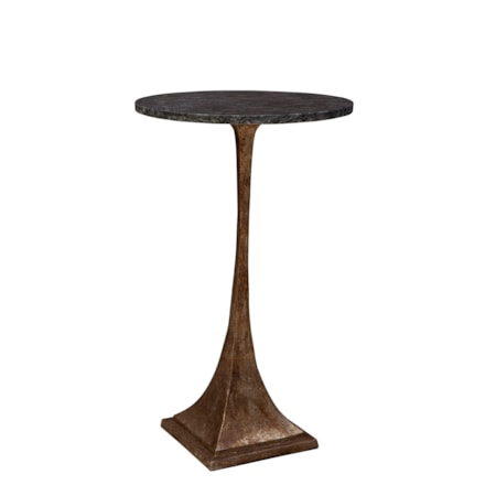 Side Table with Marble Top