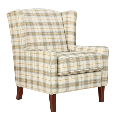 Taylor Casual Upholstered Accent Chair