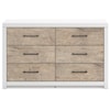 Signature Design by Ashley Furniture Charbitt 6-Drawer Dresser