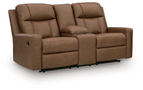 Reclining Loveseat With Console