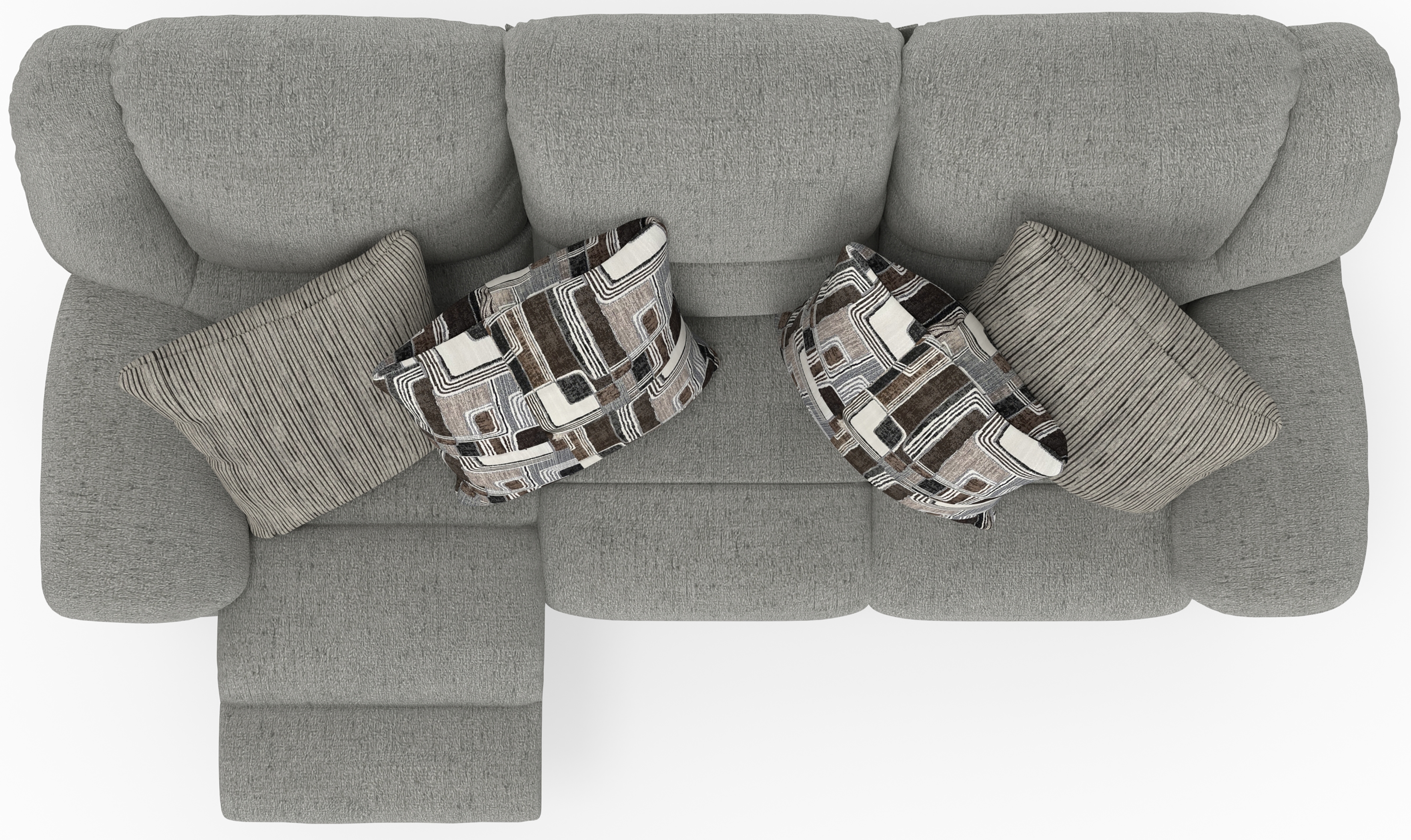 Catnapper Trifecta Manual Triple Reclining Sofa